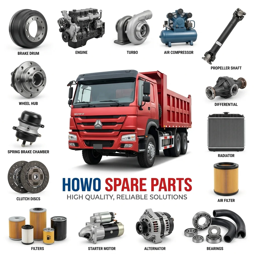 HOWO spare parts