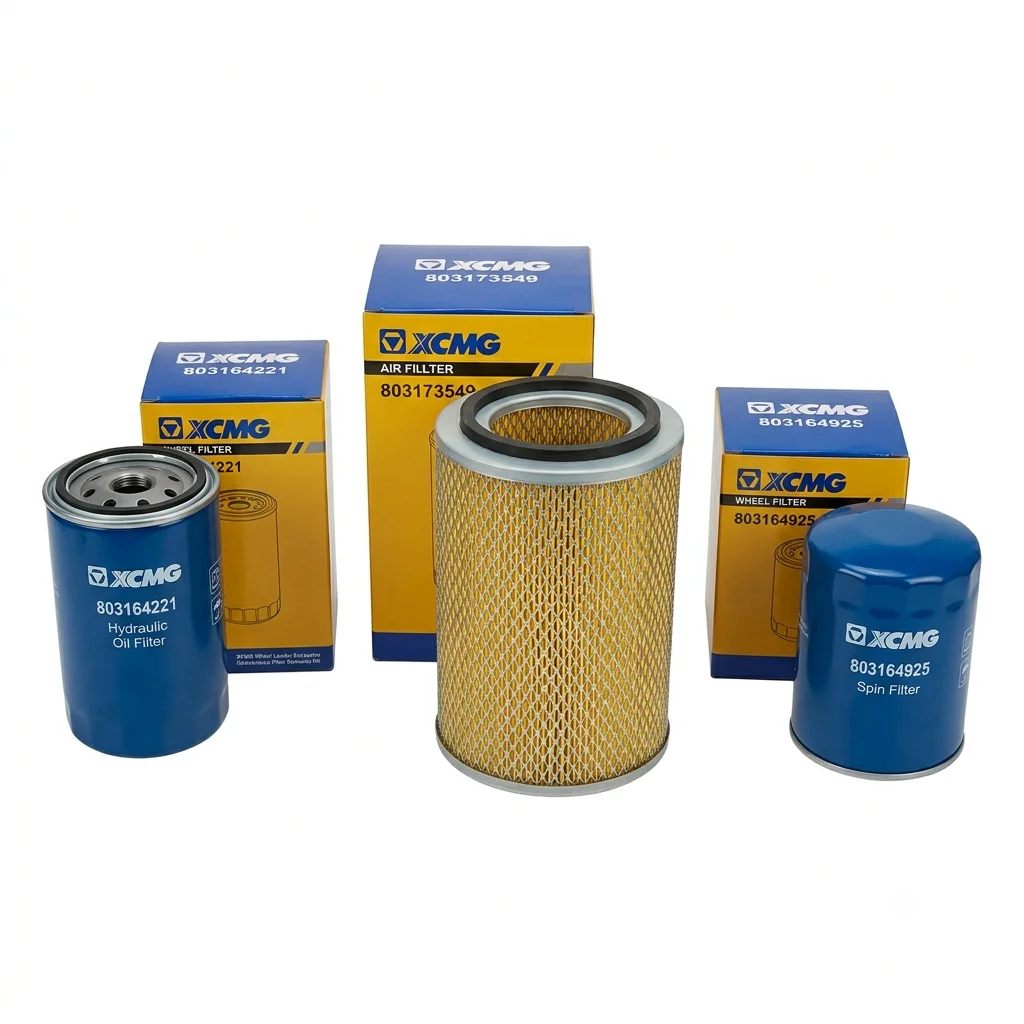 XCMG Wheel Loader Excavator Maintenance Filter Elements Kit – 803164221 803173549 803164925